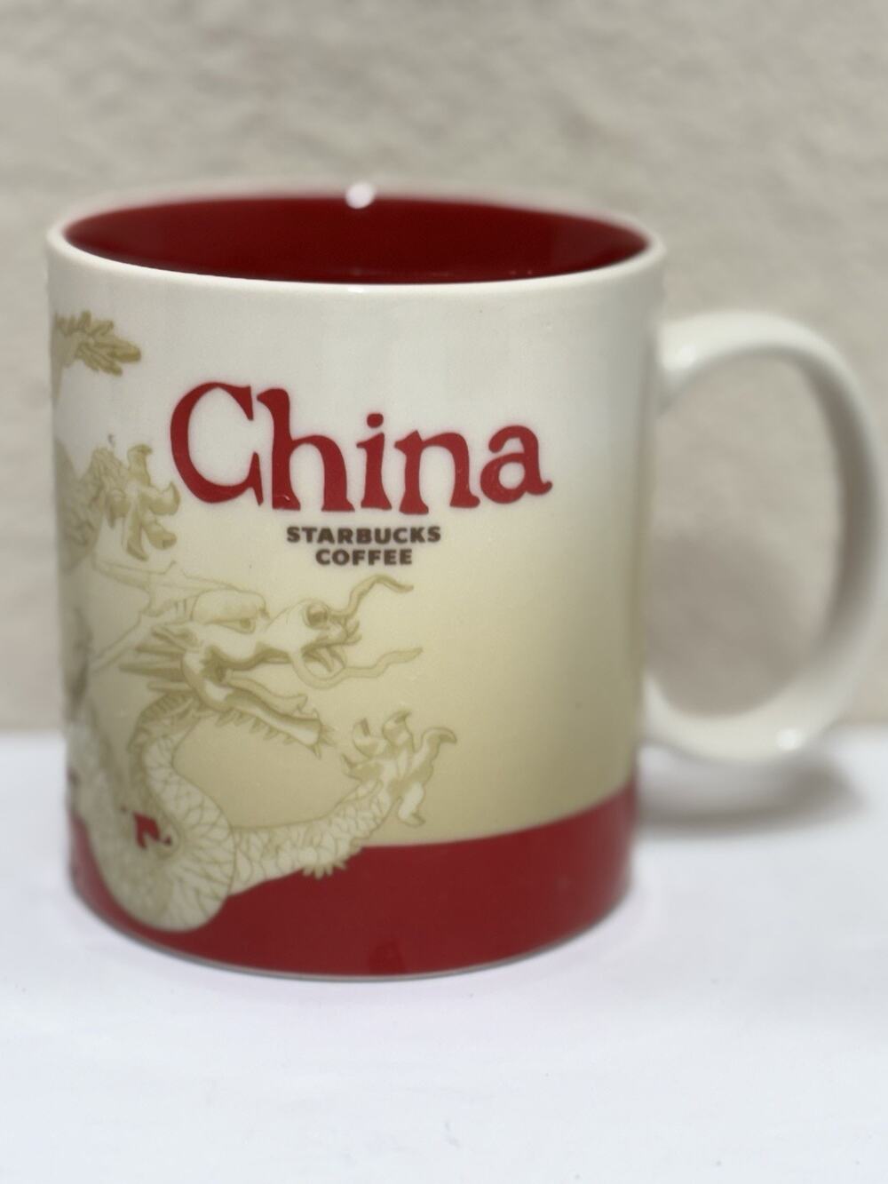 Starbucks China Collector Series Coffee Tea Ceramic 16 oz Mug 2009